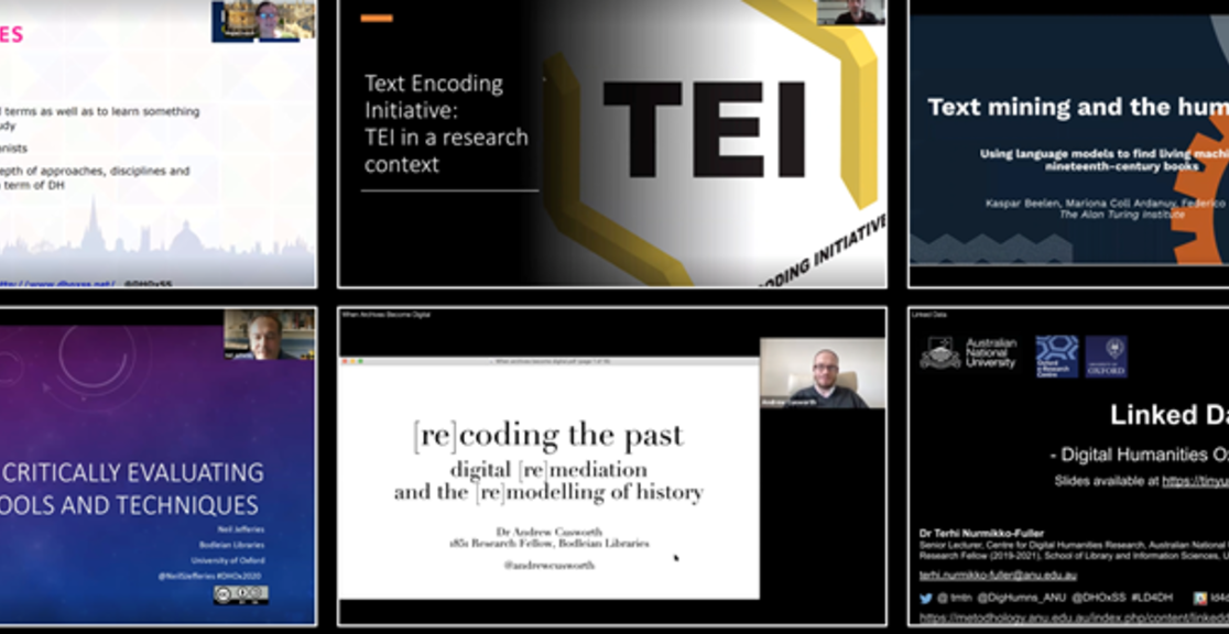 Digital Humanities at Oxford Summer School Digital Humanities Oxford