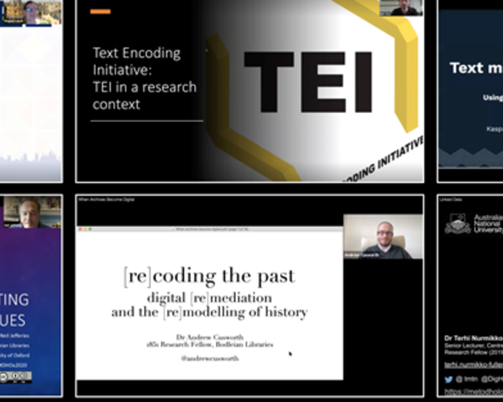 Digital Humanities at Oxford Summer School Digital Humanities Oxford