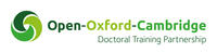 Green logo for the Open Oxford Cambridge Doctoral Training Partnership